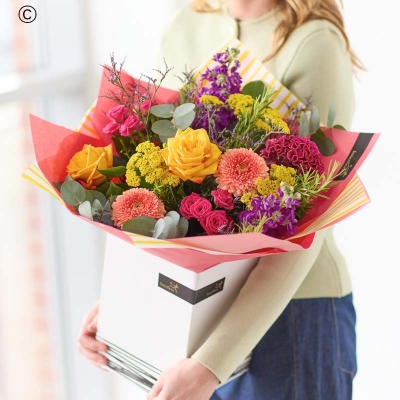Florist Choice Bright Bouquet. Monthly Subscription Service.