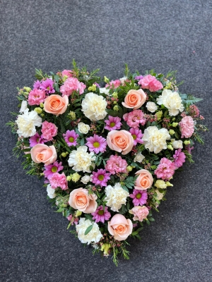 Florist Choice Heart Tribute