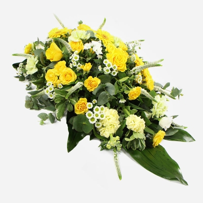 Yellow and White Single Ended Spray