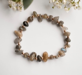 Labradorite Natural Gemstone Bracelet