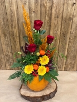 Floral Pumpkin Arrangement Workshop at Honey & Thyme