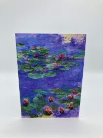 Water Lilies Greetings Card